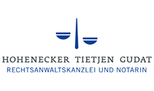 Kundenlogo von Rechtsanwaltskanzlei und Notarin Hohenecker Tietjen Gudat