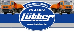 Kundenlogo von Lübber Erd- und Tiefbau GmbH