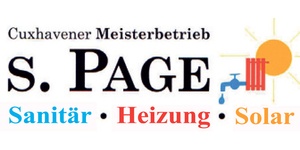 Kundenlogo von S. Page GmbH Sanitär - Heizung - Solar