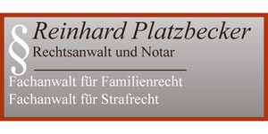 Kundenlogo von Platzbecker Reinhard Rechtsanwalt