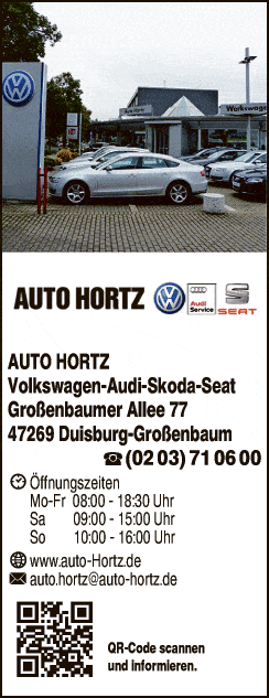 Anzeige Auto Hortz