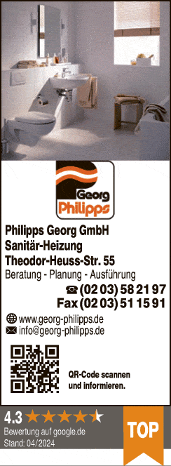 Anzeige Philipps Gmbh Georg Sanitär-Heizung