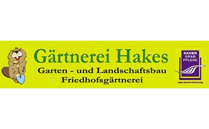 Kundenlogo von Gärtnerei Hakes Garten- und Landschaftsbau Friedhofsgärtnerei