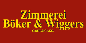 Kundenlogo von Zimmerei Böker & Wiggers GmbH & Co. KG