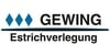 Kundenlogo von Gewing Stephan Estrichlegerbetrieb