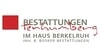 Kundenlogo von Bestattungen B. Büsker im Haus Berkelruh
