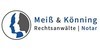 Logo von Christoph Meiß, Martin Könning Rechtsanwälte & Notar