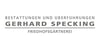 Kundenlogo von Bestattungen G. Specking