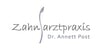 Kundenlogo von Post Annett Dr. Zahnärztin -