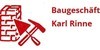 Kundenlogo von Rinne Karl Baugeschäft