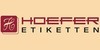 Kundenlogo von Hoefer GmbH Haftetiketten
