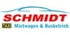Kundenlogo von Schmidt Taxi Mietwagen und Busbetrieb Mietwagen Taxi