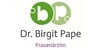 Kundenlogo von Pape Birgit Dr. med. Frauenärztin