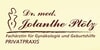 Kundenlogo von Plötz Jolanthe Dr.med. Frauenärztin 3D-Ultraschall - Privatpraxis -