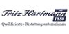 Kundenlogo von Bestattungsunternehmen Fritz Hartmann - seit 1880
