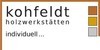 Kundenlogo Kohfeldt Holzwerkstätten