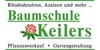 Kundenlogo von Keilers Baumschule Pflanzenverkauf · Gartengestaltung