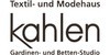 Kundenlogo von Modehaus Kahlen - Gardinen-Studio