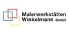 Kundenlogo von Malerwerkstätten Winkelmann GmbH