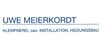 Kundenlogo von Meierkordt Uwe Sanitär und Heizungstechnik