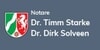 Kundenlogo von Notare Dr. Timm Starke und Dr. Dirk Solveen