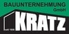 Kundenlogo von Kratz Bauunternehmung GmbH