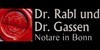 Kundenlogo von Rabl Albert Dr. u. Gassen Dominik Dr. Notare