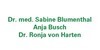 Kundenlogo von Blumenthal Sabine Dr. med. , Busch Anja, Birgitta Clemens u. Dr. Ronja von Harten Fachärztinnen für Frauenheilkunde und Geburtshilfe