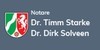 Kundenlogo von Notare Dr. Timm Starke und Dr. Dirk Solveen