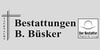 Kundenlogo von Bestattungen B. Büsker