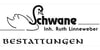 Kundenlogo von Bestattungen Schwane Inh. Ruth Linneweber