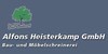 Kundenlogo von Heisterkamp GmbH, Alfons Tischlerei