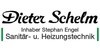 Kundenlogo von Dieter Schelm Sanitär- und Heizungstechnik e. K. Inh. Stephan Engel