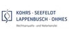 Kundenlogo von Kohrs – Seefeldt – Ohmes – Lappenbusch Rechtsanwalts- und Notarkanzlei