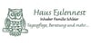 Kundenlogo von Haus Eulennest Tagespflege Inh. Familie Schleier