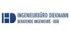 Kundenlogo von Ingenieurbüro Diekmann GmbH & Co.KG · Beratende Ingenieure · BDB