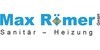 Kundenlogo von Römer Max GmbH Heizung Sanitär