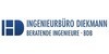 Kundenlogo von Ingenieurbüro Diekmann GmbH & Co.KG · Beratende Ingenieure · BDB