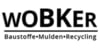 Kundenlogo von Wobker Sandgruben Muldendienst, Baustoffe - Mulden - Recycling