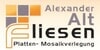 Kundenlogo von Alt Alexander Fliesen, Platten u. Mosaikleger