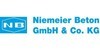 Kundenlogo Niemeier Beton GmbH & Co. KG