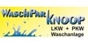 Kundenlogo von Waschpark Knoop Auto- u. Anhängervermietung