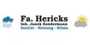 Kundenlogo von Hericks Heizung u. Sanitär Inh. Janek Sondermann