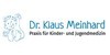 Logo von Meinhard Klaus Dr. med. Kinderarzt