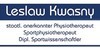 Kundenlogo von Praxis für Physiotherapie Mgr. Leslaw Kwasny
