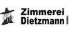 Kundenlogo von Zimmerei Dietzmann GmbH
