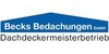 Logo von Becks Bedachungen GmbH