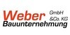 Logo von Weber GmbH & Co. KG Bauunternehmen