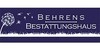 Kundenlogo Behrens Bestattungshaus Inh. Sascha Behrens Tag + Nacht erreichbar