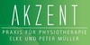 Kundenlogo von Akzent Physiotheratie Praxis Peter & Elke Müller